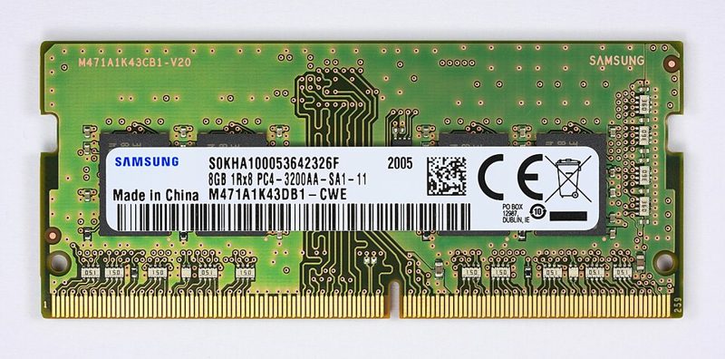 16 GB DDR4 SO-DIMM bellek