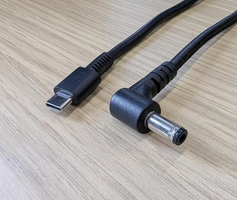 USB-C – DC dönüştürücü kablo